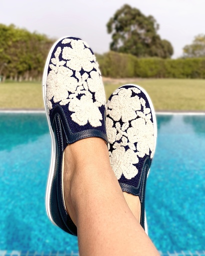 Slip on Azul (Gris)   (copia)