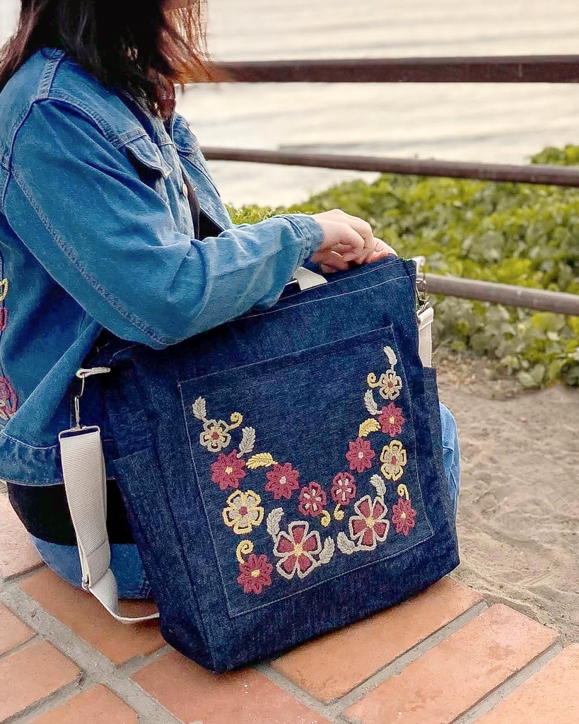 Tote denim B5 zl azul (copia)