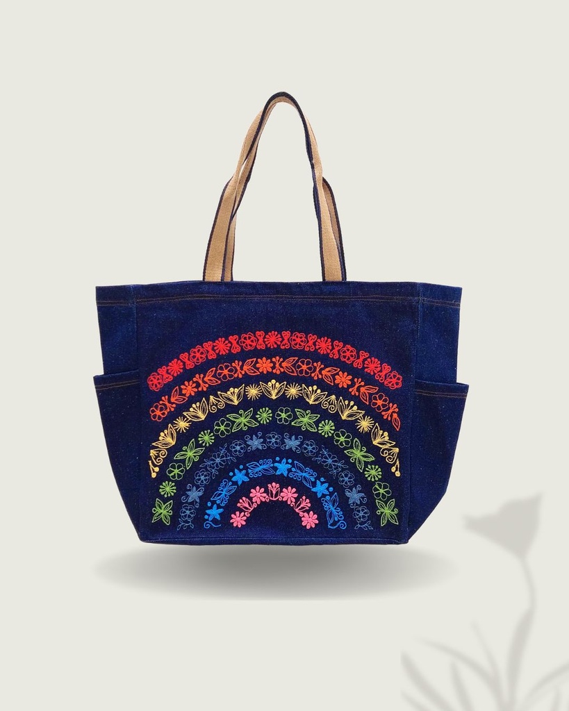 Maxi tote denim B3