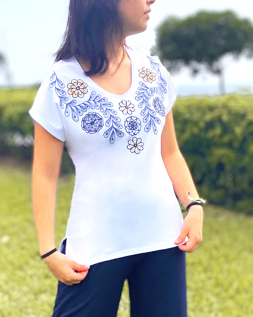 Camiseta Cuzco B16 blanco