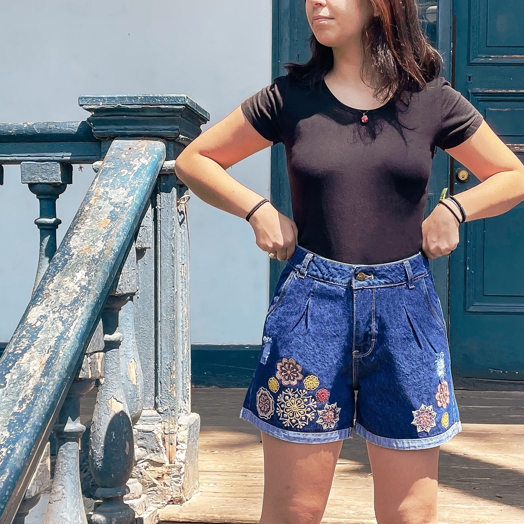 Short denim 