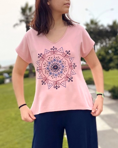 Camiseta Cuzco B5 rosa