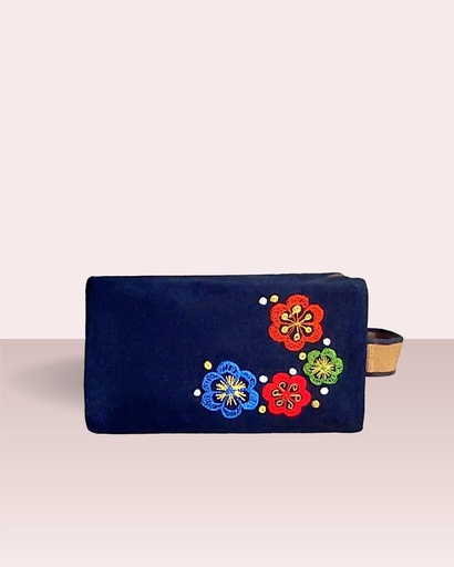 Neceser denim rectángular