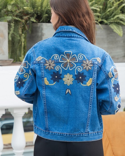 Casaca denim B12A inta cl