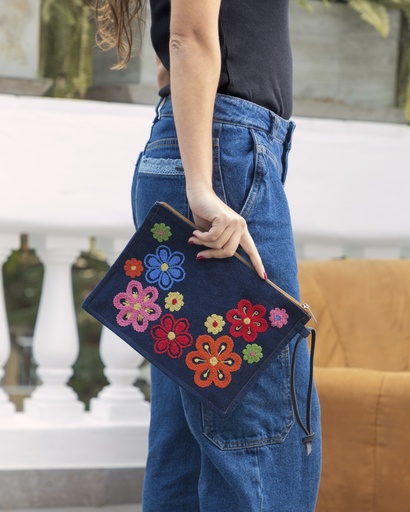 Clutch denim 