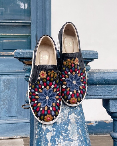 Slip on sol (azul)  